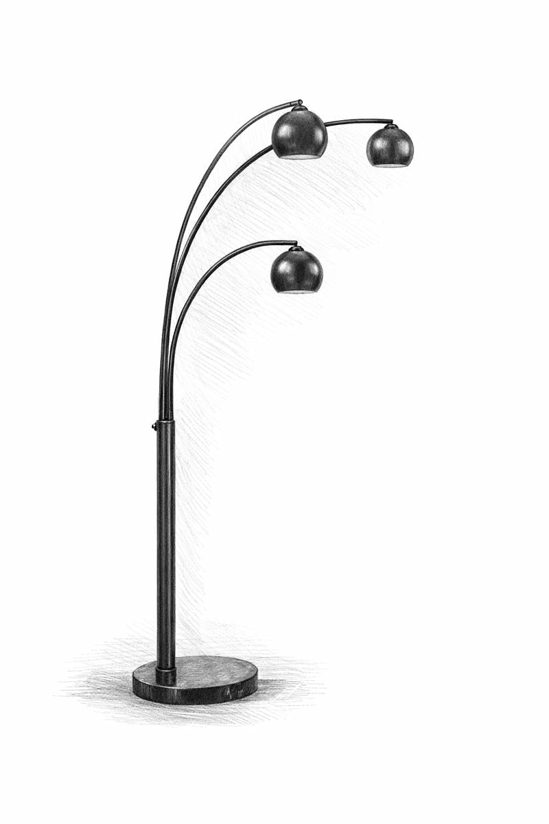 Floor Lamp - Clareca Furniture