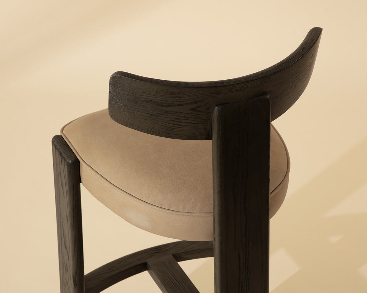 Horton Barstool - Dark Brown