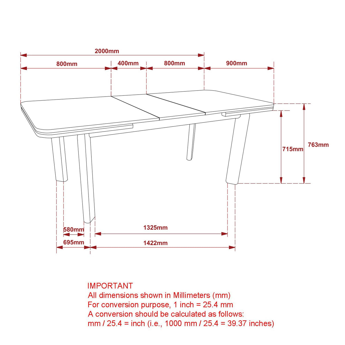 Asteva Dining Table with Extension