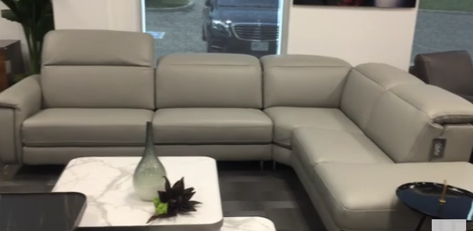 Oxford Full Leather Sectional