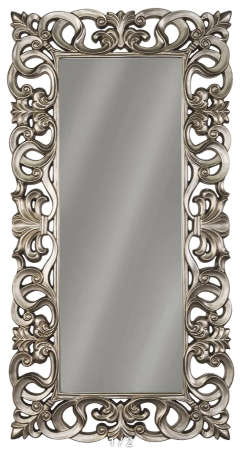 Ashley Lucia - Floor Mirror - Antique Silver Finish A8010123