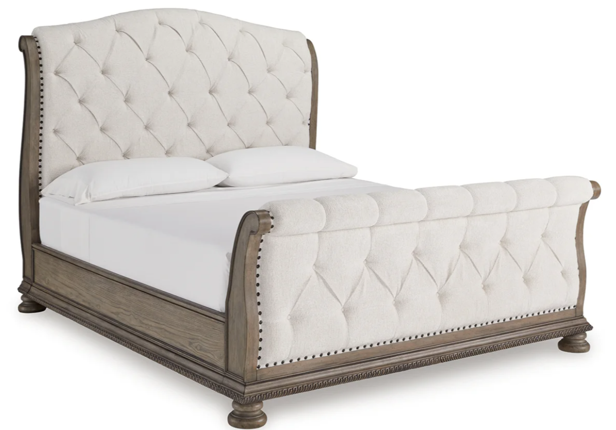Ashley Ardenfield - Upholstered Sleigh Bed B944