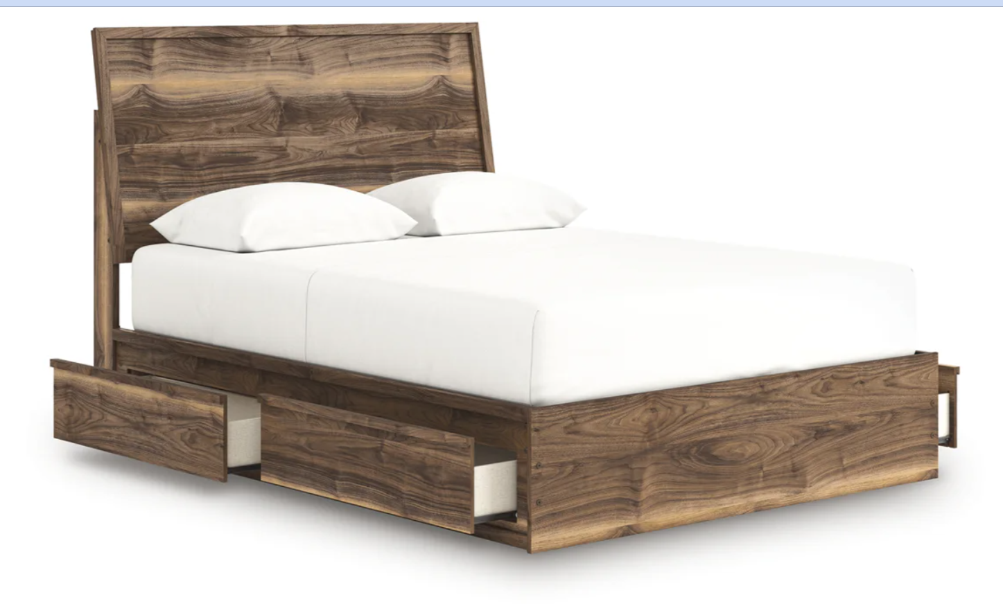 Chirason - Panel Bed With Storage - PCB3367