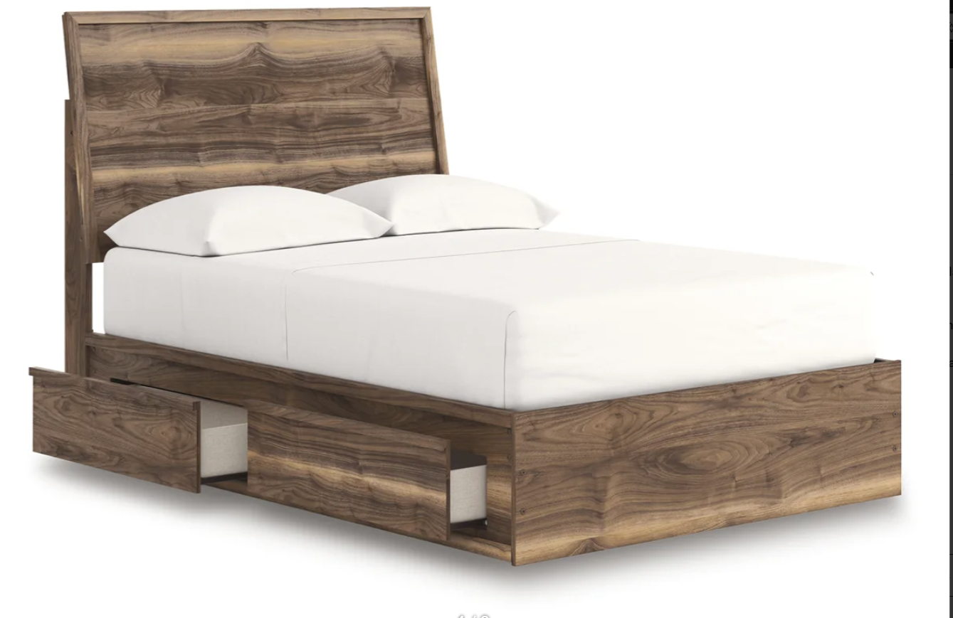 Chirason - Panel Bed With Storage - PCB3367