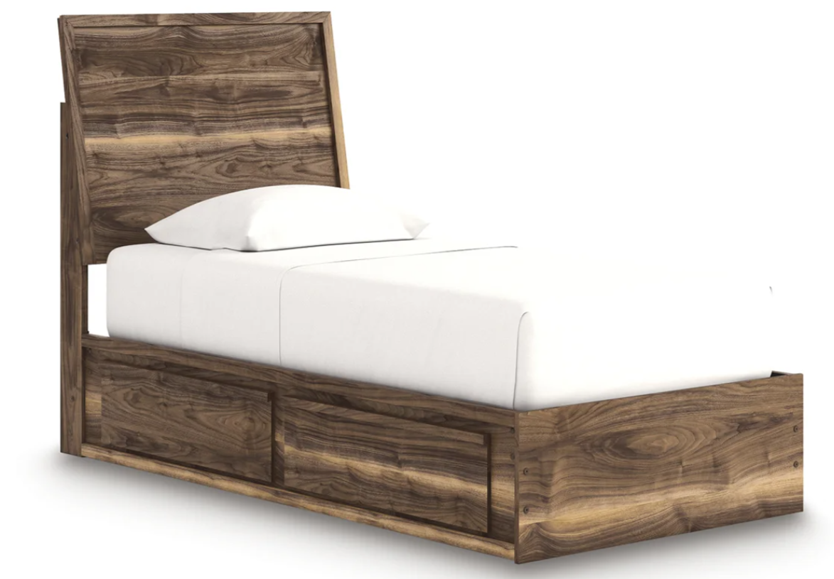 Chirason - Panel Bed With Storage - PCB3367