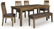 Ashley D592-35 Urbinforte - Dining Room Butterfly Extension Table - Light Brown