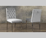 F457-GR Regan Chairs (Set of 2 )