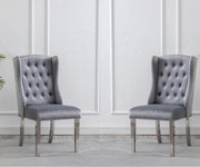 YD-401-GR Fila Chairs (Set of 2 )