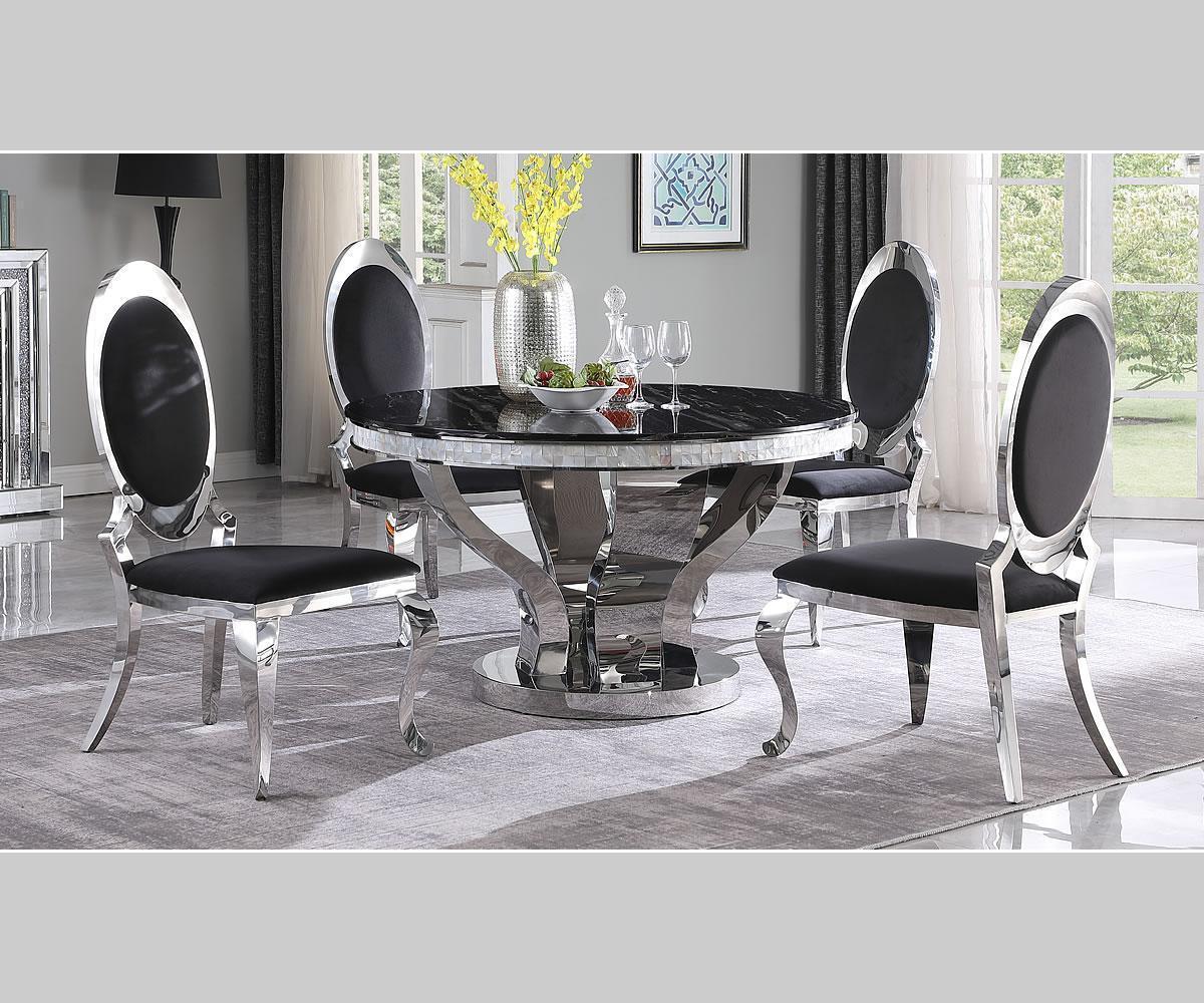 Y851 -BK Divina Chairs (Set of 2 )