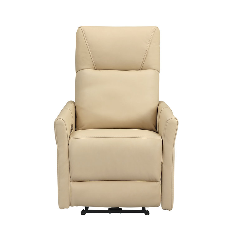 IF 6394 Recliner (Ivory Leather)