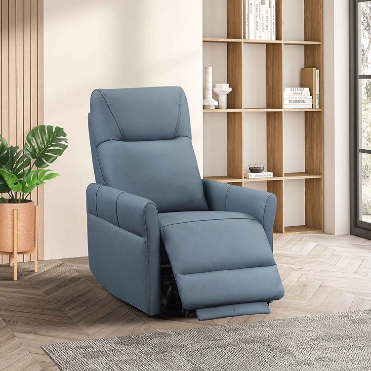 IF-6393-M Recliner (Saphire Leather)