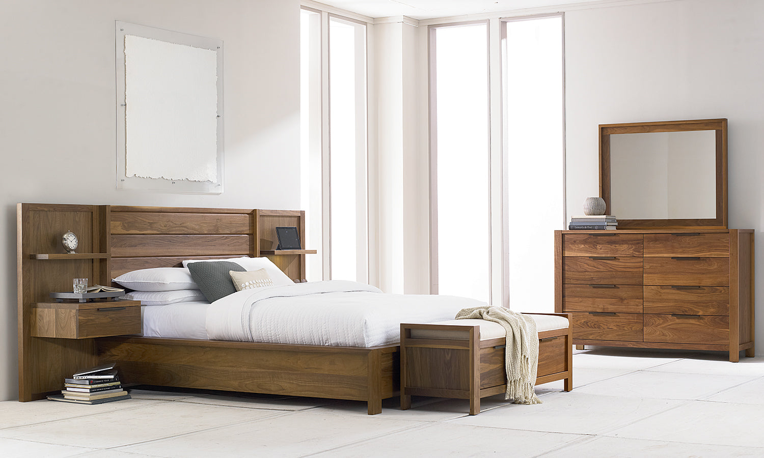 Phase Bedroom Nightstand Panel Assembly - Left