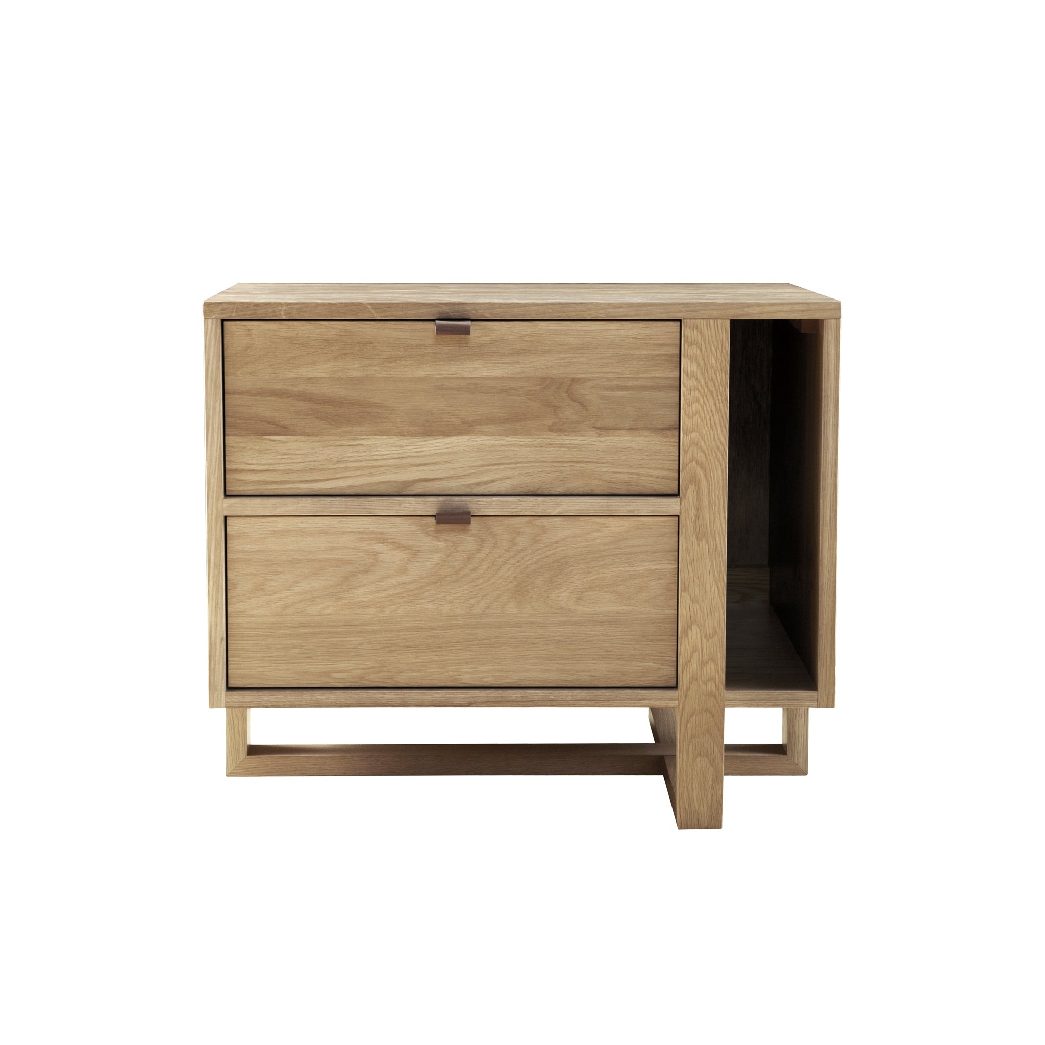 Fulton Bedroom Magazine Night Stand- Left