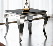 RW-780ET Black Glass End Table