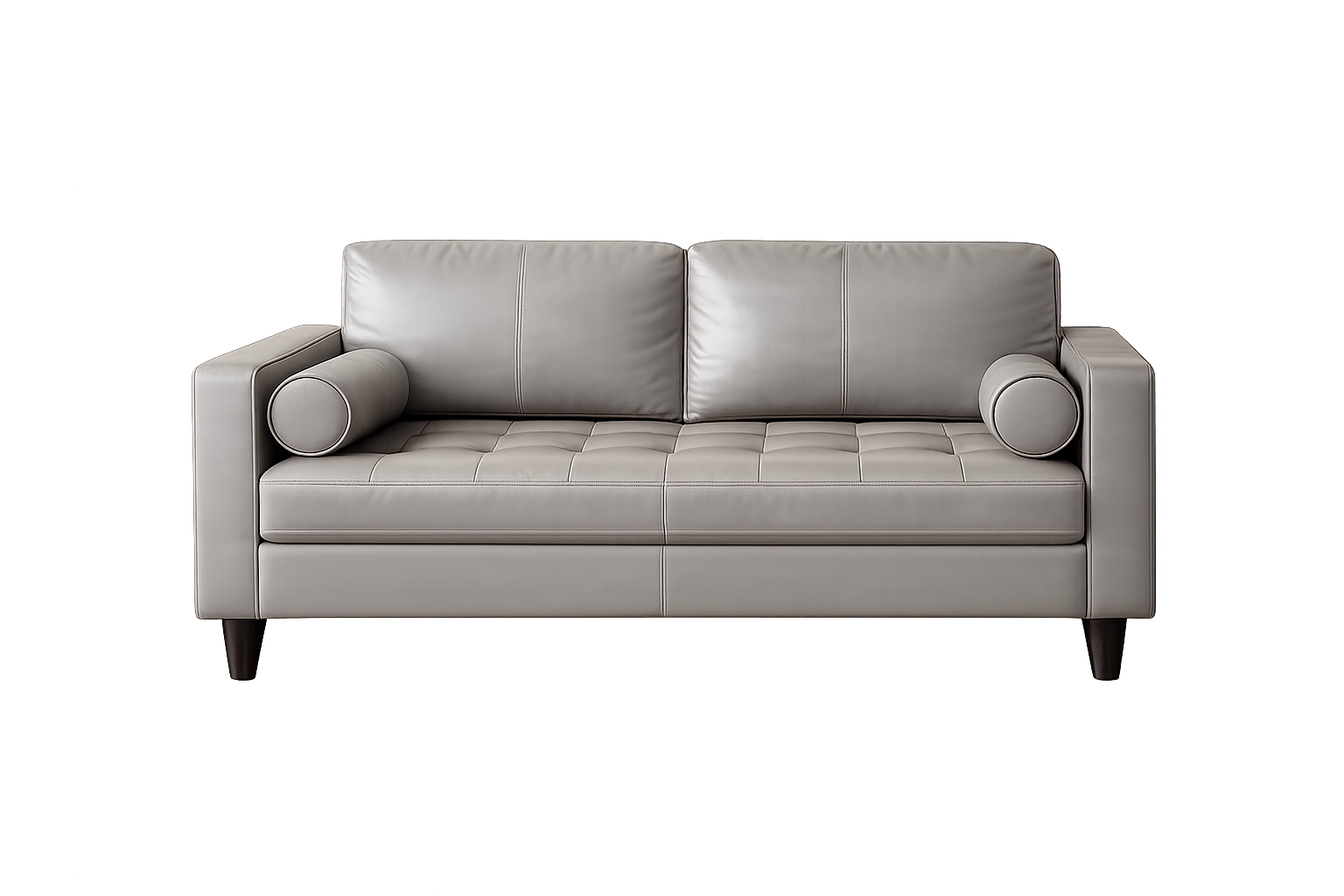 Cedar Real Leather Loveseat