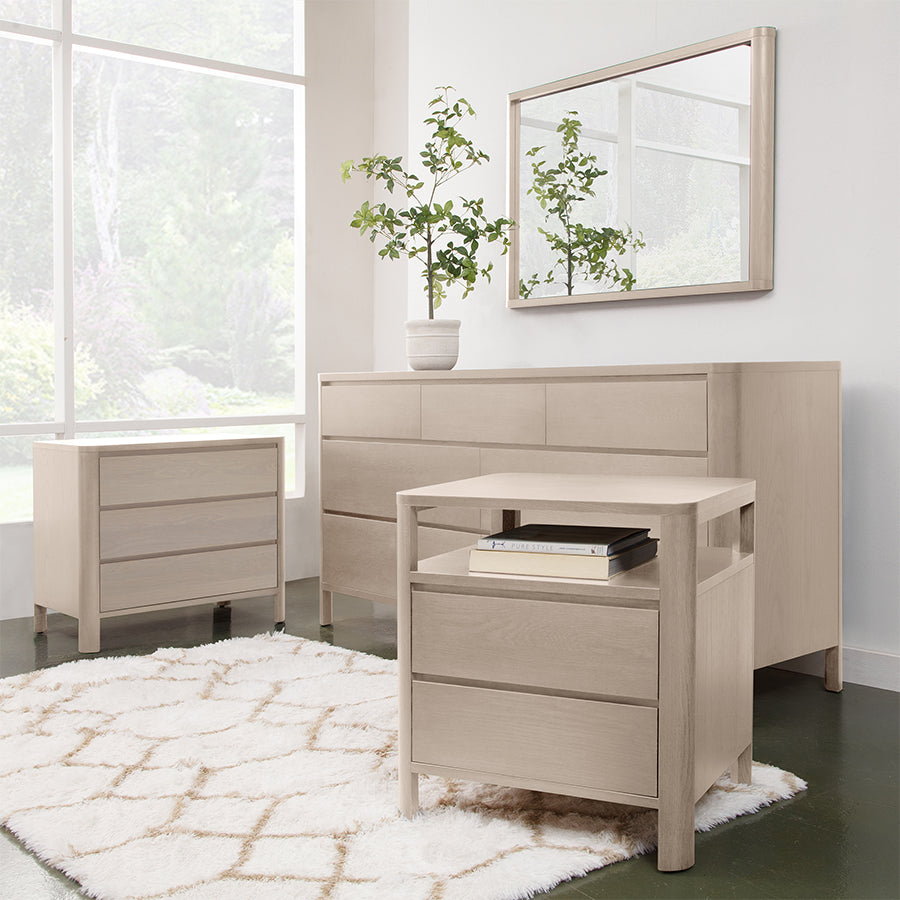 Curva Bedroom Bedside Chest