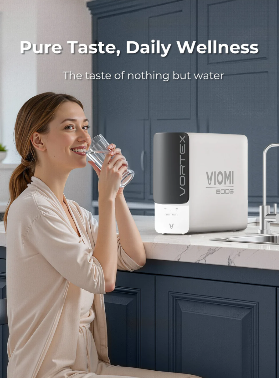 Vortex   8   Tankless   Under   Sink   Reverse   Osmosis   Water   Purifier   With   Extra   PCB   Filter