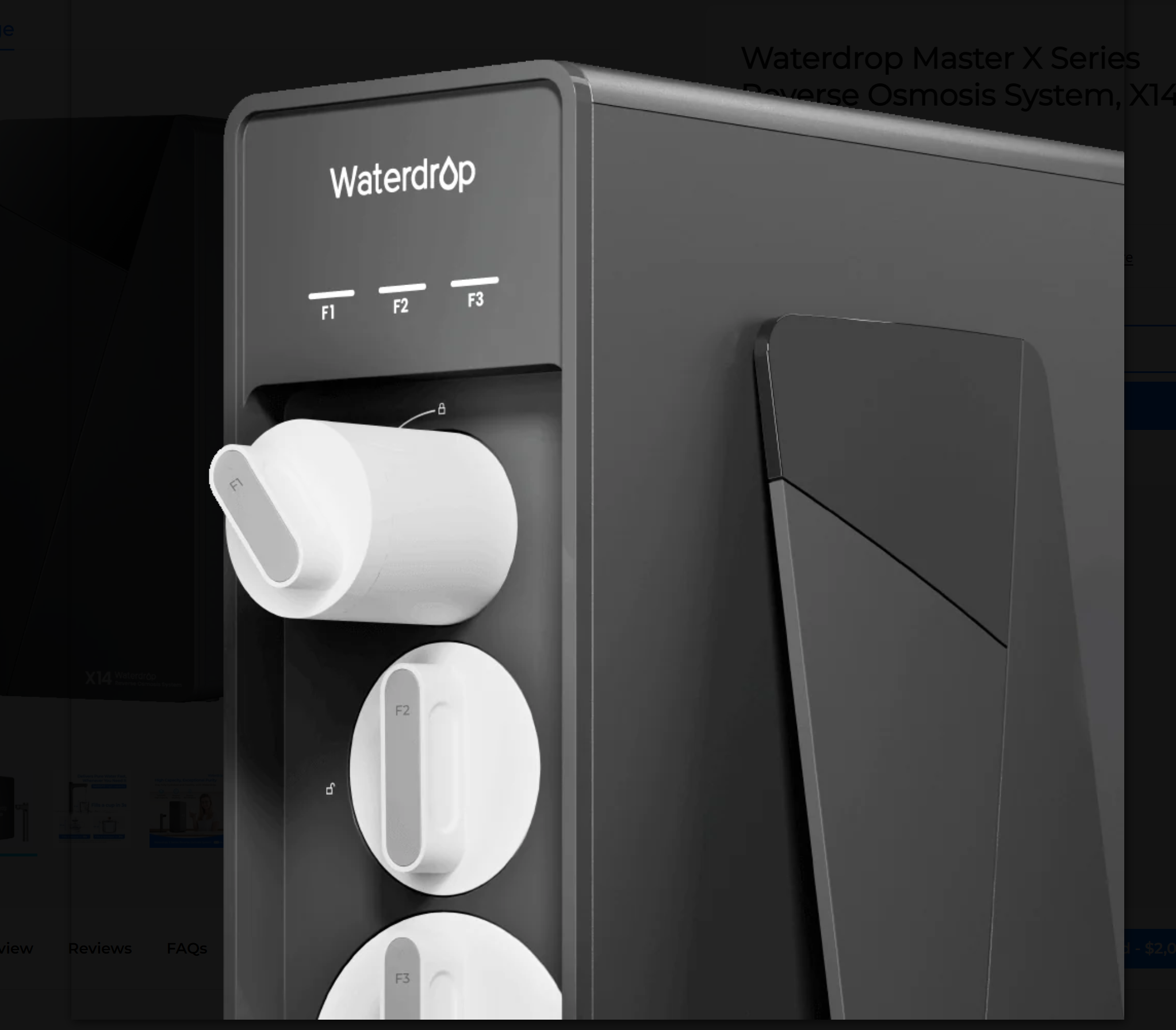 Waterdrop Master X Series Reverse Osmosis System, X14 (Copy)