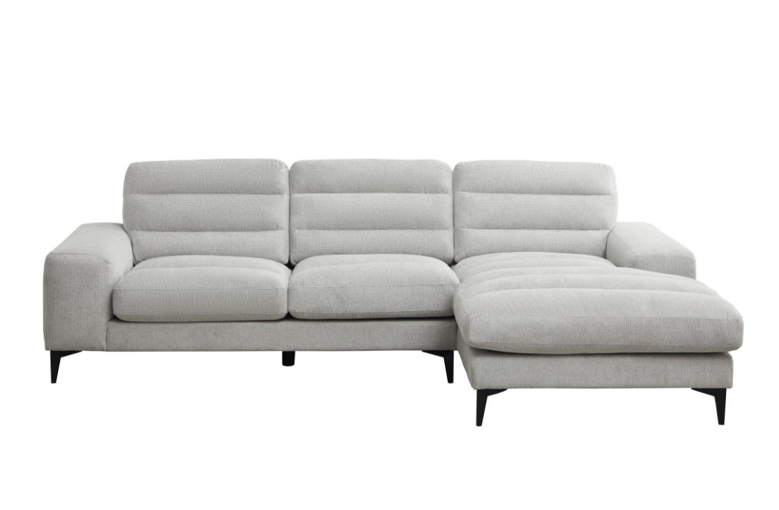 Mazin 99084LGY Sectional Sofa