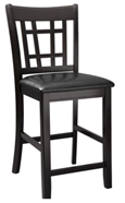 Mazin 2423 Counter Height Table with Storage Base
