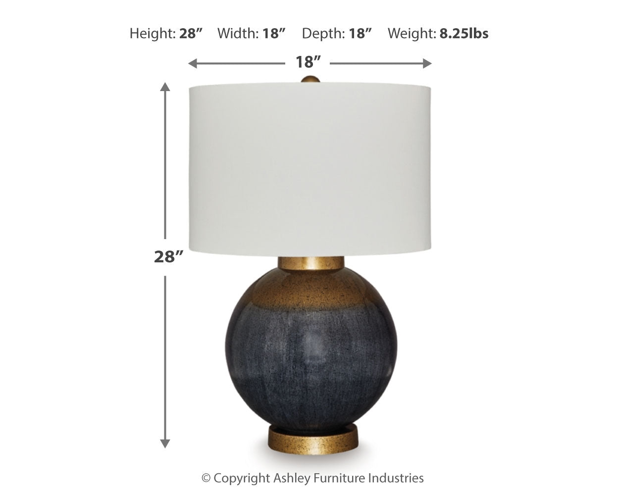 AshleyAdara Table Lamps