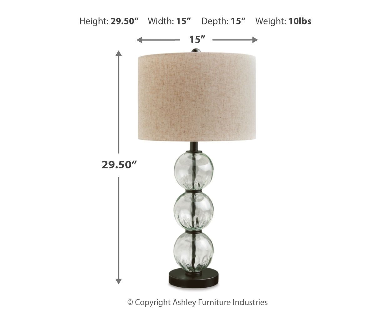 AshleyAirbal Table Lamps