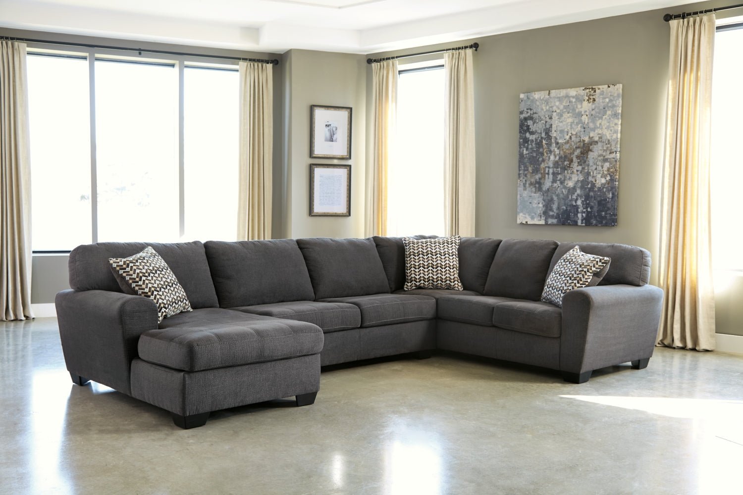 AshleyAmbee 3 - Piece Sectional with Chaise