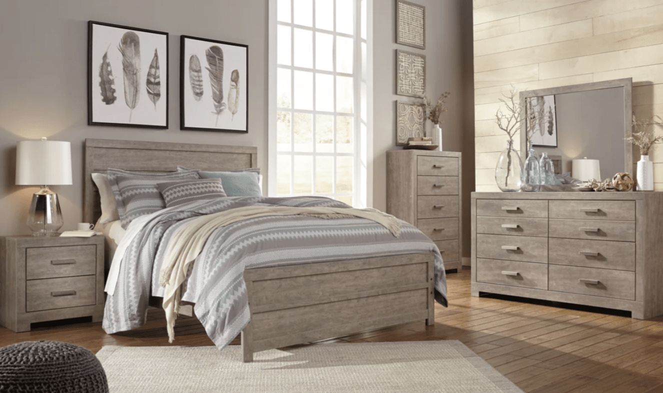 AshleyAshely B070 Culverbach - Panel Bed - Gray