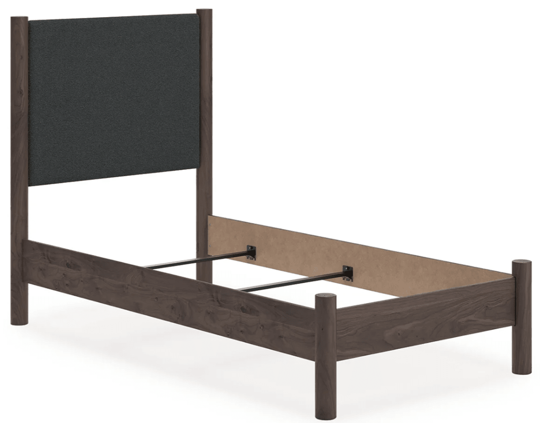 AshleyAshely PCB2614 Pamytta - Upholstered Panel Bed - Brown
