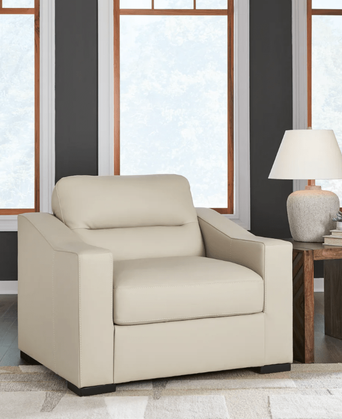 AshleyAshley 19304 Treasure Trove - Sofa - Leather Match - Almond