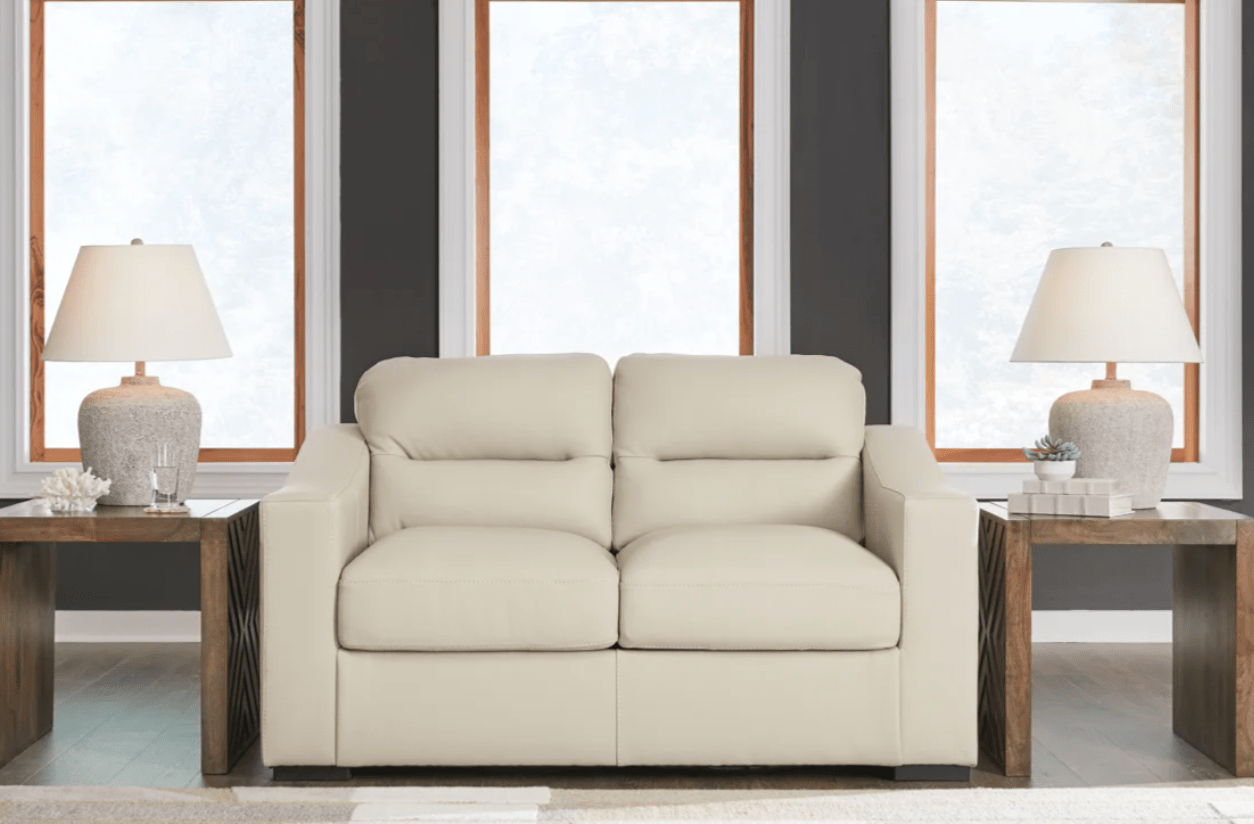 AshleyAshley 19304 Treasure Trove - Sofa - Leather Match - Almond