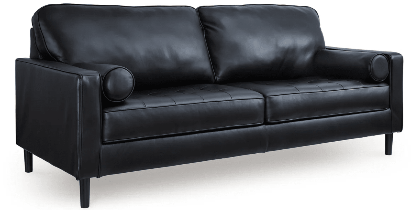 AshleyAshley 21205 Bryceview - Sofa, Loveseat, Chaise - Leather Match - Onyx