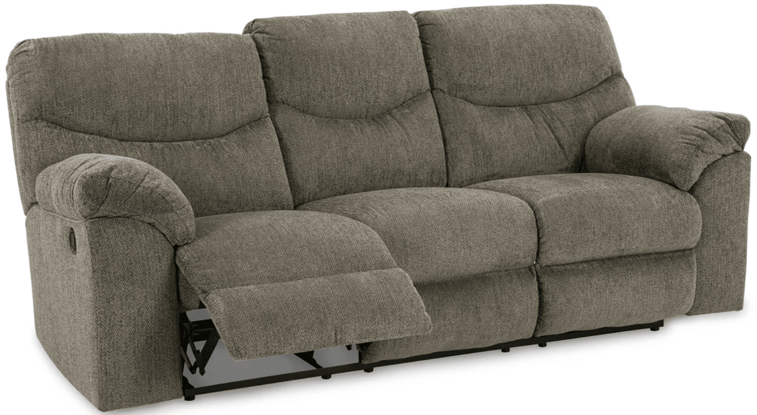 AshleyAshley 28201 Alphons - Reclining Sofa, Loveseat, Rocker Recliner - Fabric - Putty