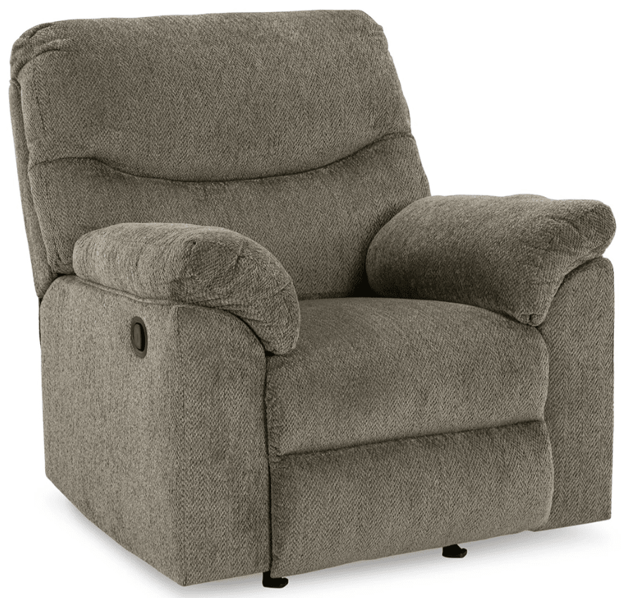 AshleyAshley 28201 Alphons - Reclining Sofa, Loveseat, Rocker Recliner - Fabric - Putty