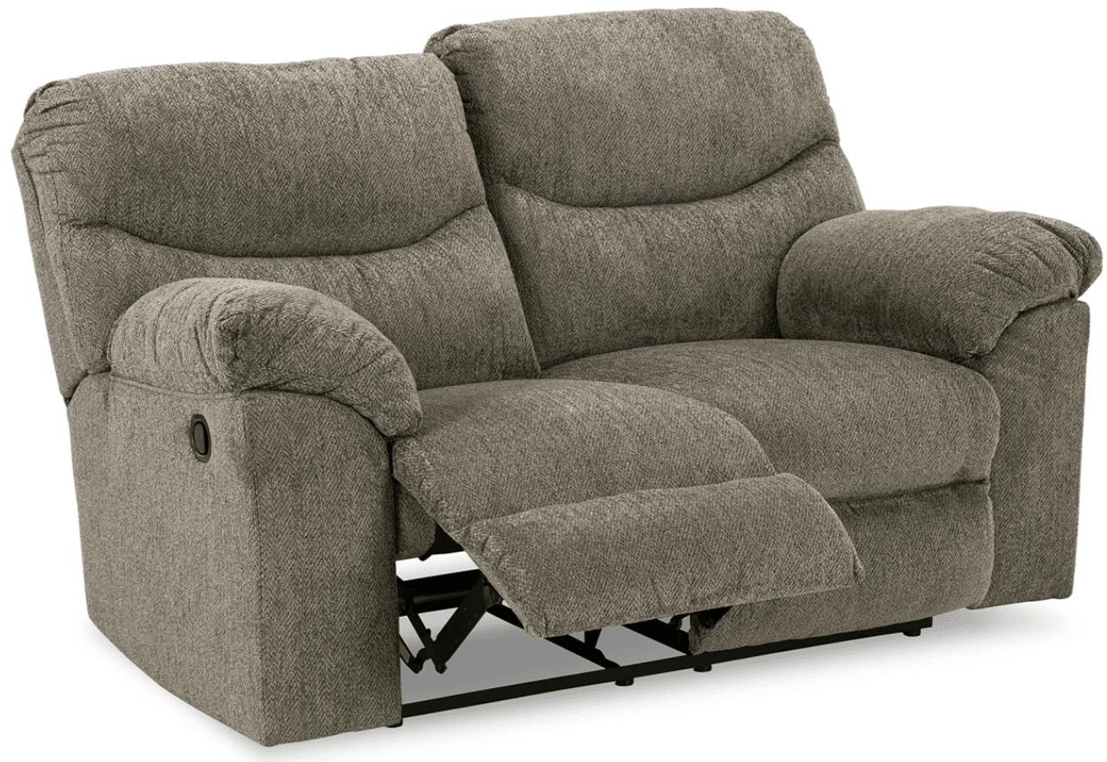 AshleyAshley 28201 Alphons - Reclining Sofa, Loveseat, Rocker Recliner - Fabric - Putty