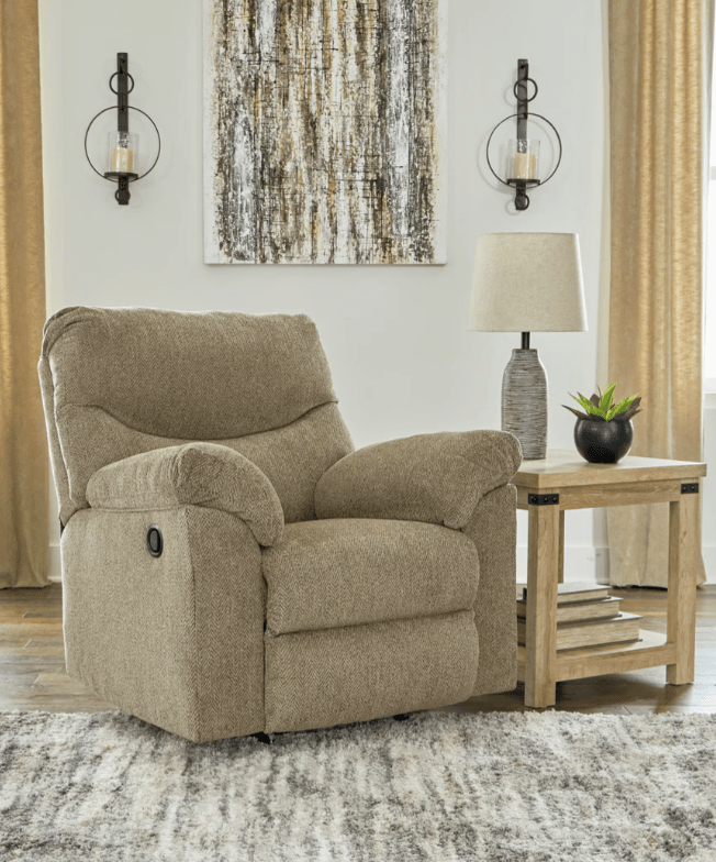 AshleyAshley 28202 Alphons - Reclining Sofa, Loveseat, Rocker Recliner - Fabric - Briar