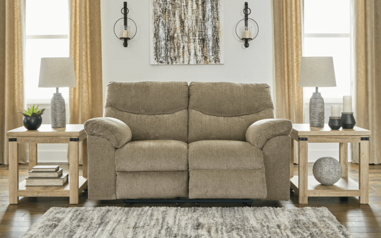AshleyAshley 28202 Alphons - Reclining Sofa, Loveseat, Rocker Recliner - Fabric - Briar