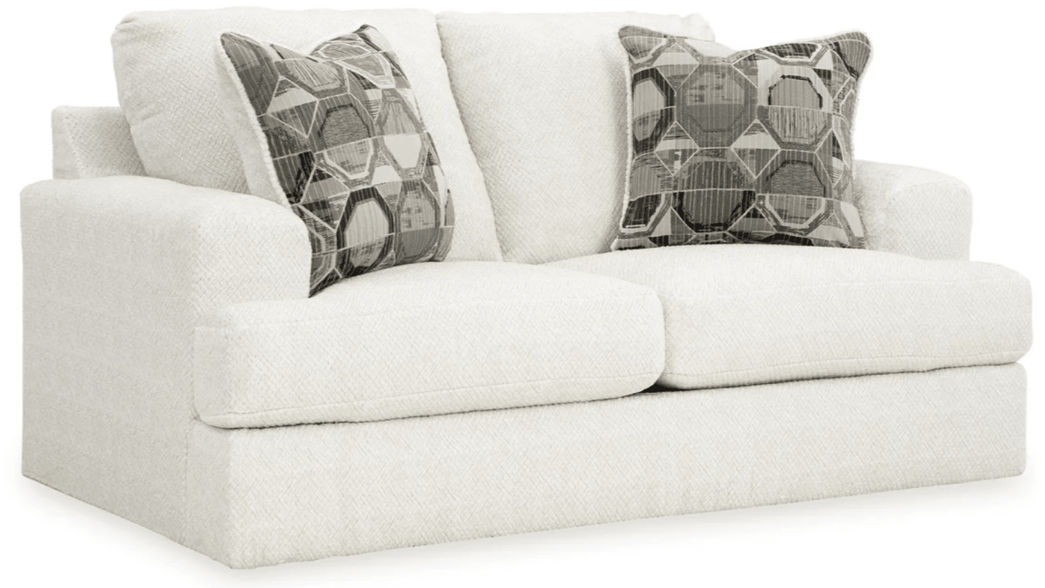 AshleyAshley 31403 Karinne - Sofa, Loveseat, Chair And A Half, Ottoman - Linen