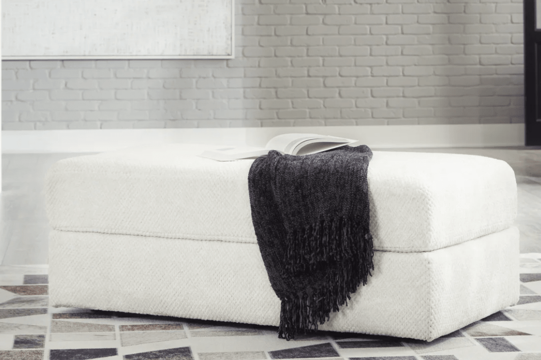 AshleyAshley 31403 Karinne - Sofa, Loveseat, Chair And A Half, Ottoman - Linen
