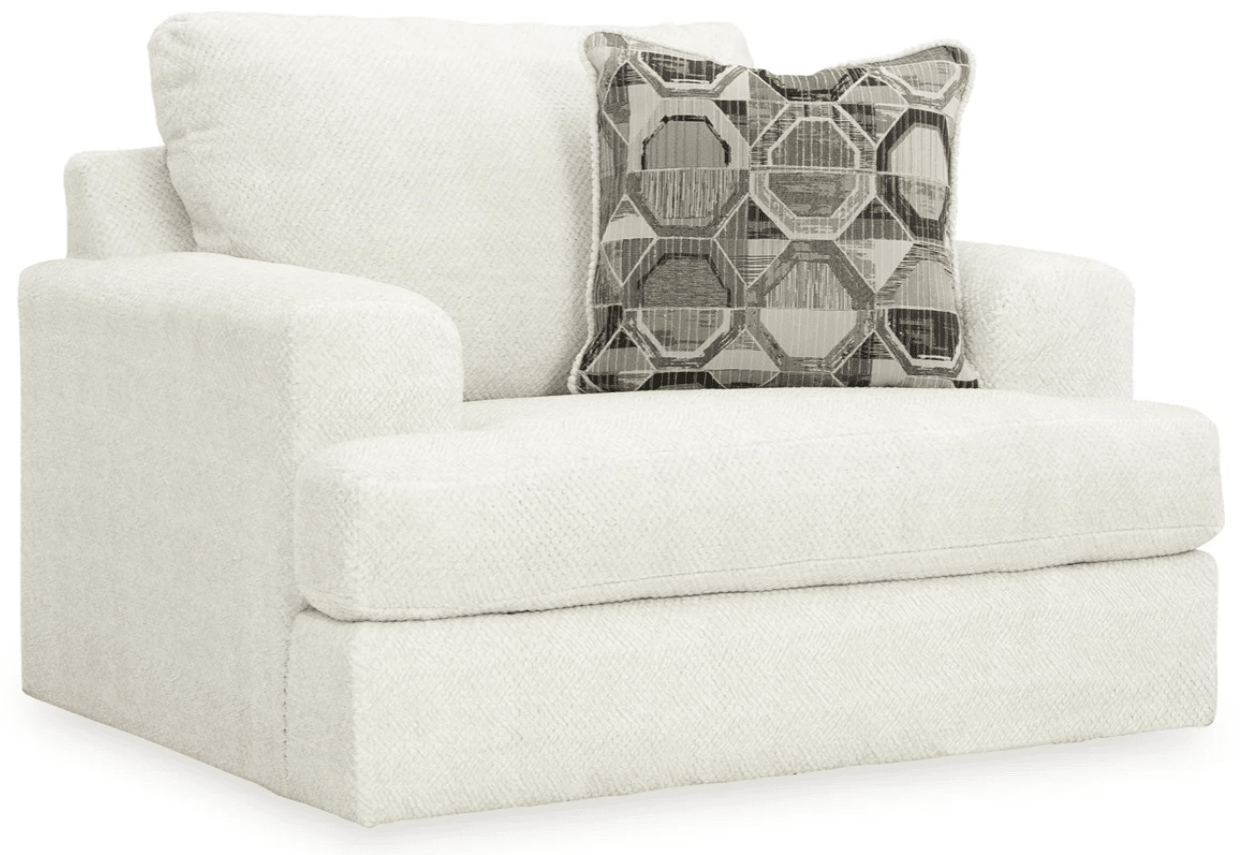 AshleyAshley 31403 Karinne - Sofa, Loveseat, Chair And A Half, Ottoman - Linen