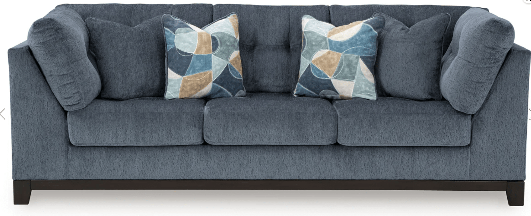 AshleyAshley 33003 Maxon Place - Sofa - Navy / Beige