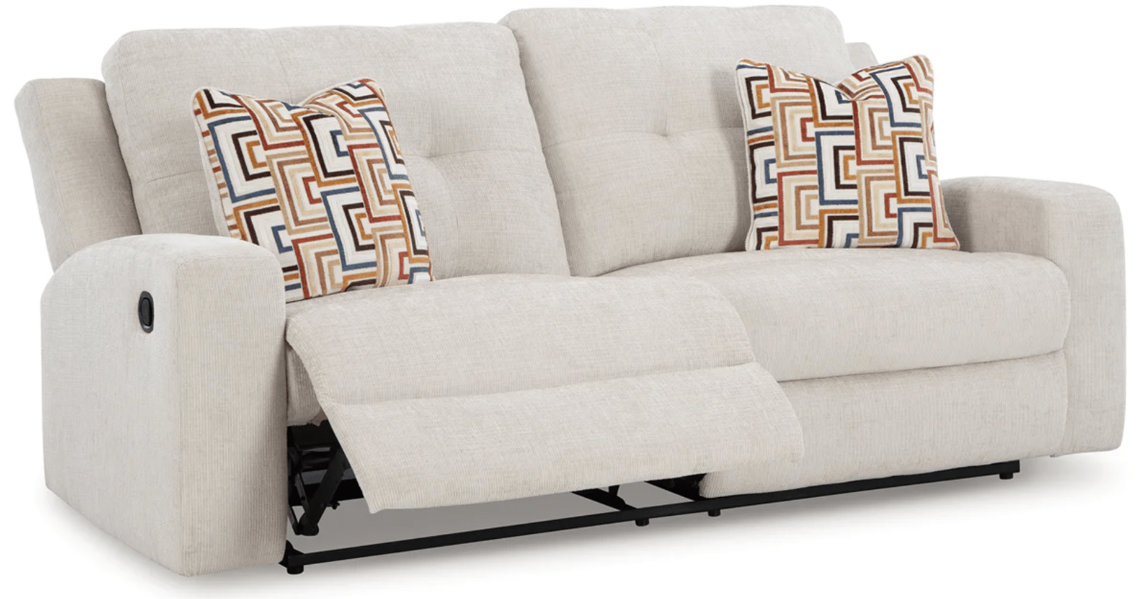 AshleyAshley 38805 Danum - 2 Seat Reclining Sofa, Loveseat, Recliner - Fabric - Stone