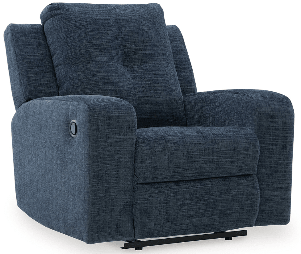 AshleyAshley 38806 Danum - 2 Seat Reclining Sofa, Loveseat, Recliner - Fabric - Ink