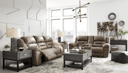 AshleyAshley 39905 Stoneland - Sofa, Loveseat, Rocker Recliner - Faux Leather - Fossil
