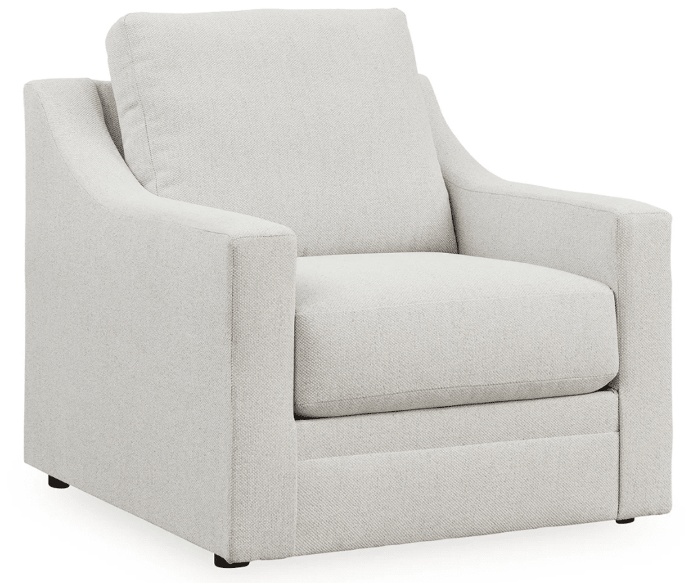 AshleyAshley 48202 Maitelynn - Sofa, Loveseat, Chair ans Ottoman - Chalk