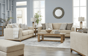 AshleyAshley 48902 Parklynn - Sofa, Loveseat, Chair And A Half, Ottoman - Desert