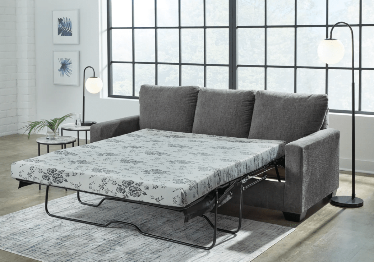 AshleyAshley 53602 Rannis - Queen Sofa Sleeper - Fabric - Pewter