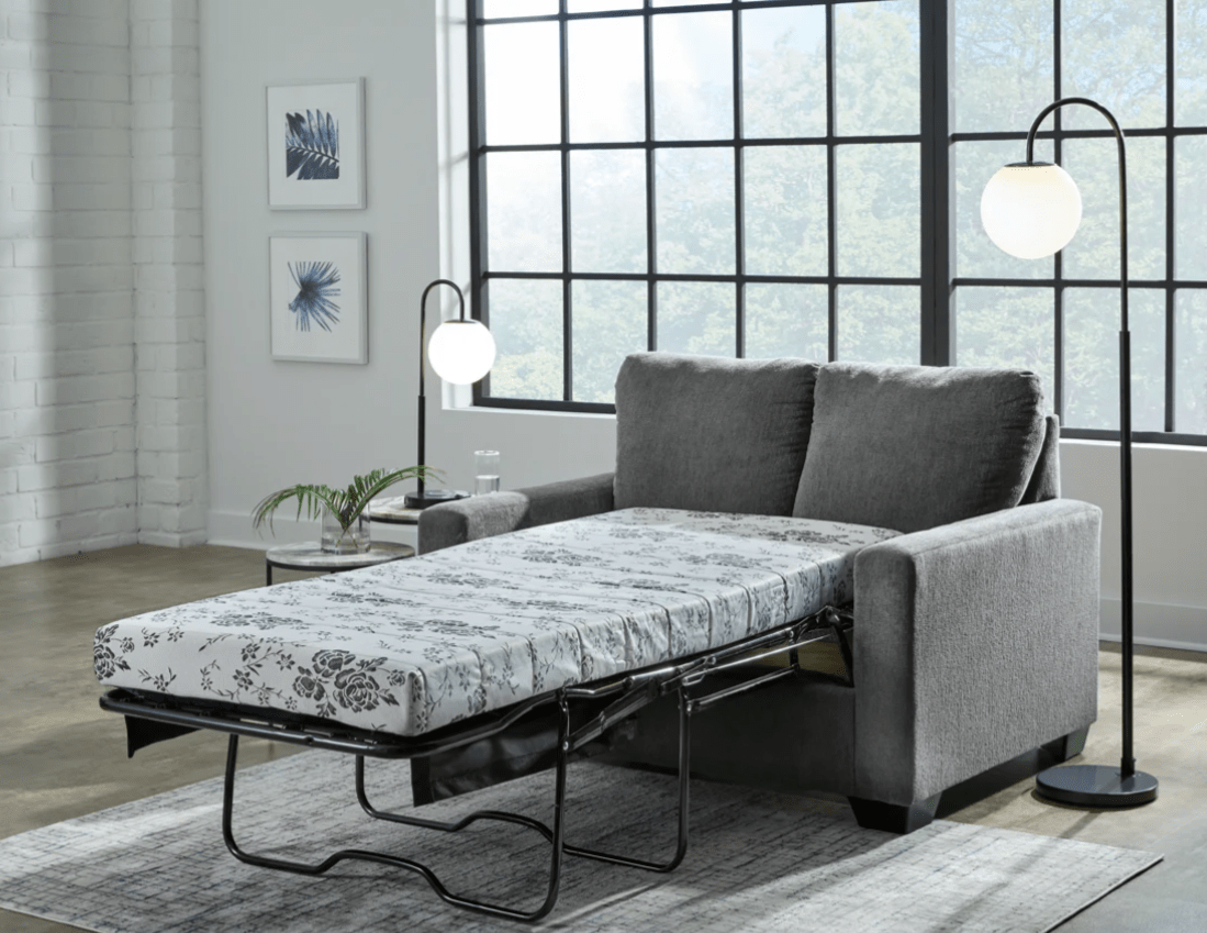 AshleyAshley 53602 Rannis - Twin Sofa Sleeper - Fabric - Pewter