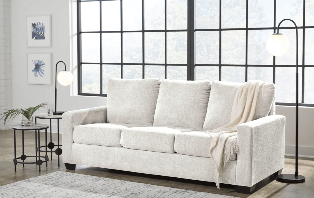 AshleyAshley 53603 Rannis - Queen Sofa Sleeper - Fabric - Snow