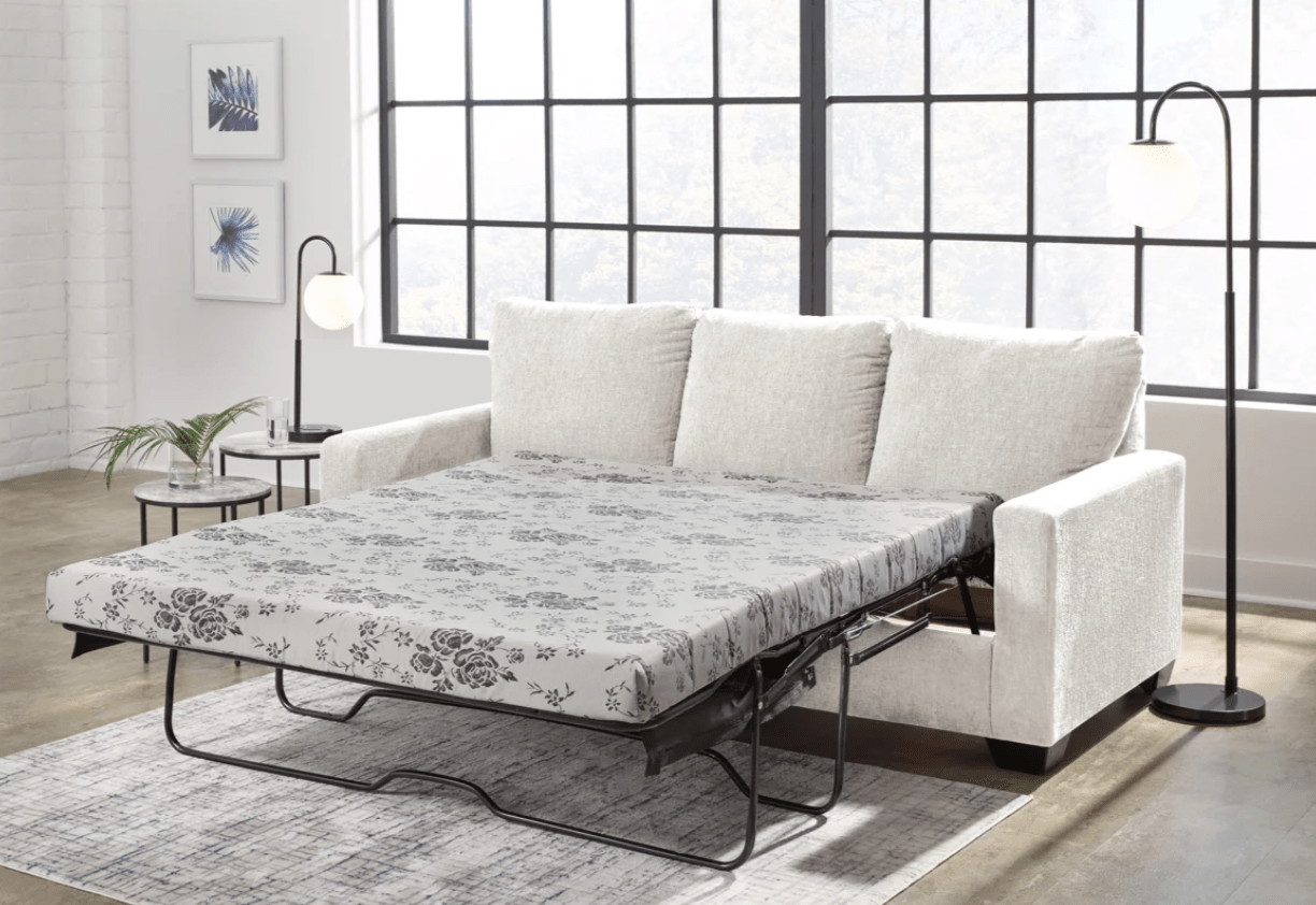 AshleyAshley 53603 Rannis - Queen Sofa Sleeper - Fabric - Snow